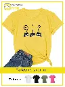Camiseta Amnarilla de gatitos